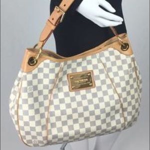 LOUIS VUITTON Galliera PM Damier Azur Shoulder Bag